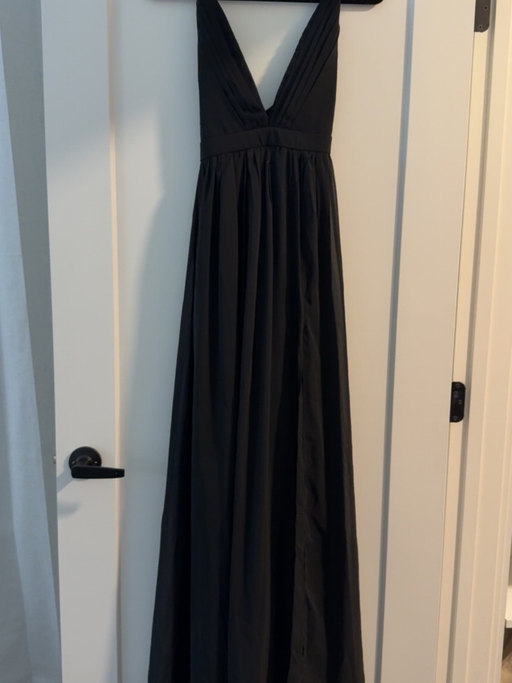 Lulu's Black Maxi Dress